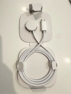Apple USB-C to Apple Watch Braided Magnetic Fast Charger Cable 1m